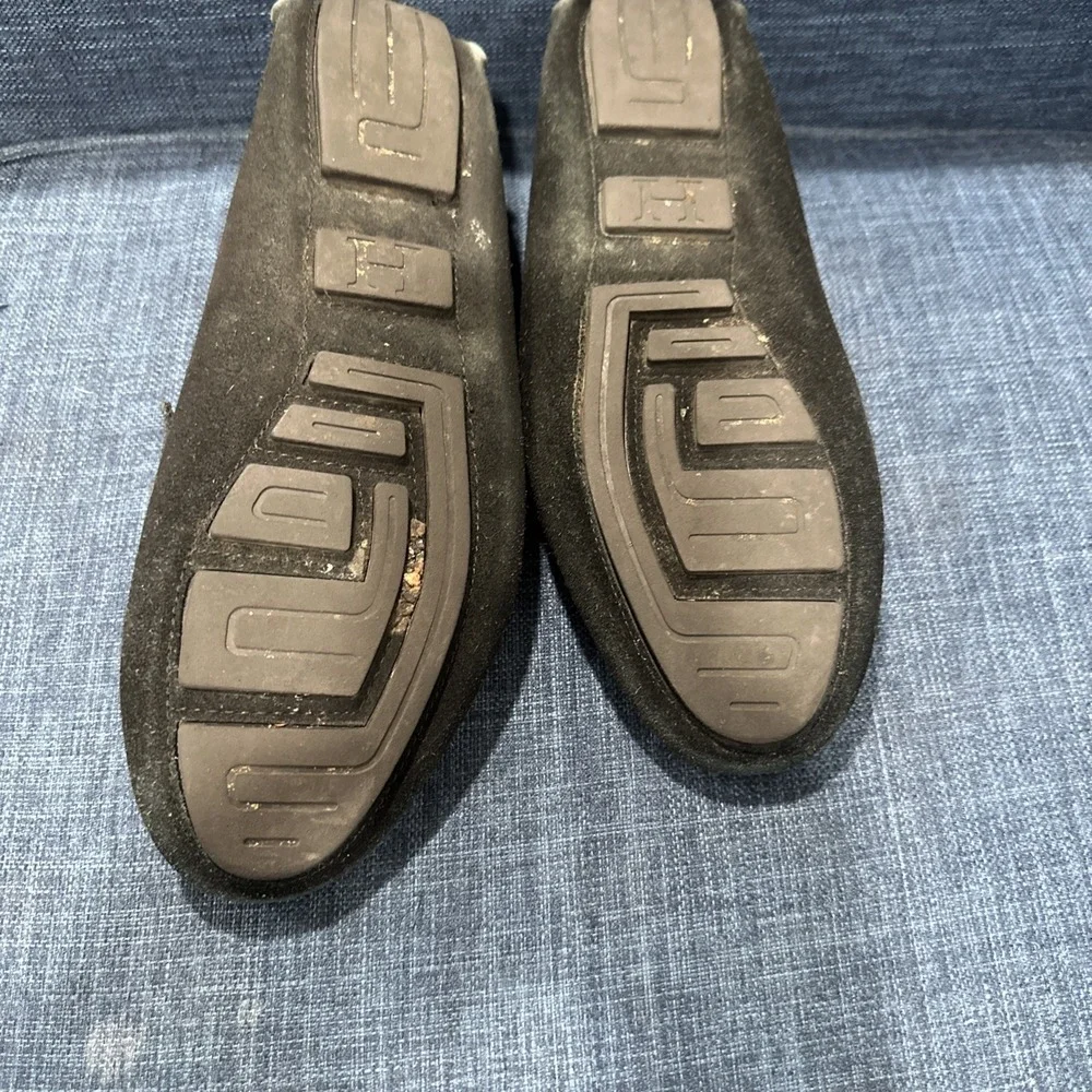 HERMES Moccasin Mind mens Black Size 45 (us11.5-12)